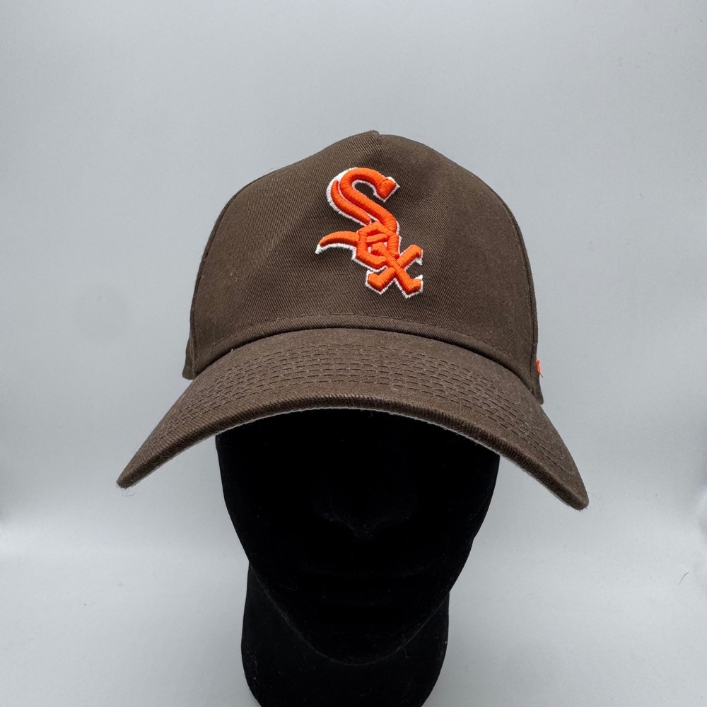 New Era Chicago White Sox 9FORTY Snapback Hat Brown 1906 World Series Patch MLB‎